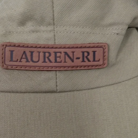 CLASSIC Ralph Lauren DESIGNER KHAKI Barn Coat NWOT